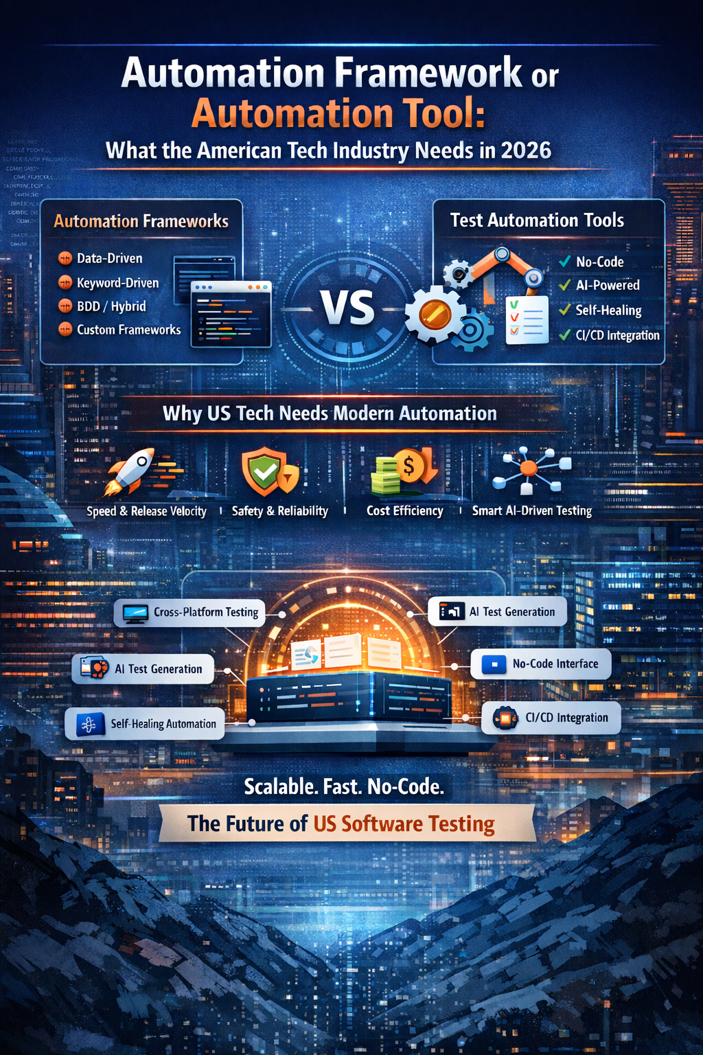 automation-framework-vs-automation-tool