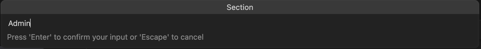 Run TestRail cases with filters - section