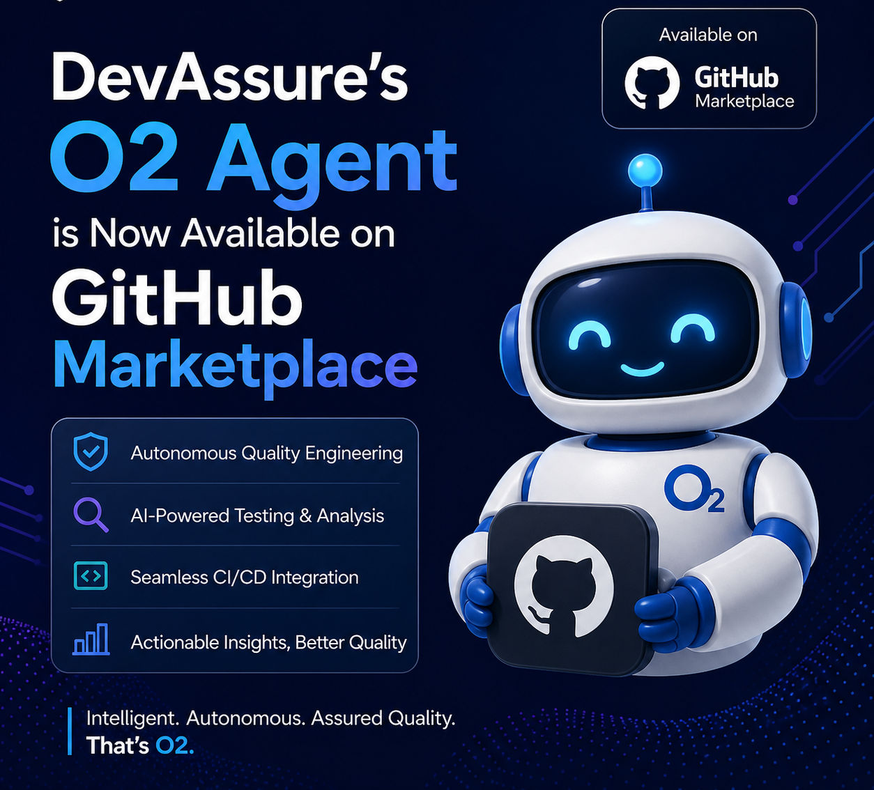DevAssure's O2 Agent is Now Available on GitHub Marketplace