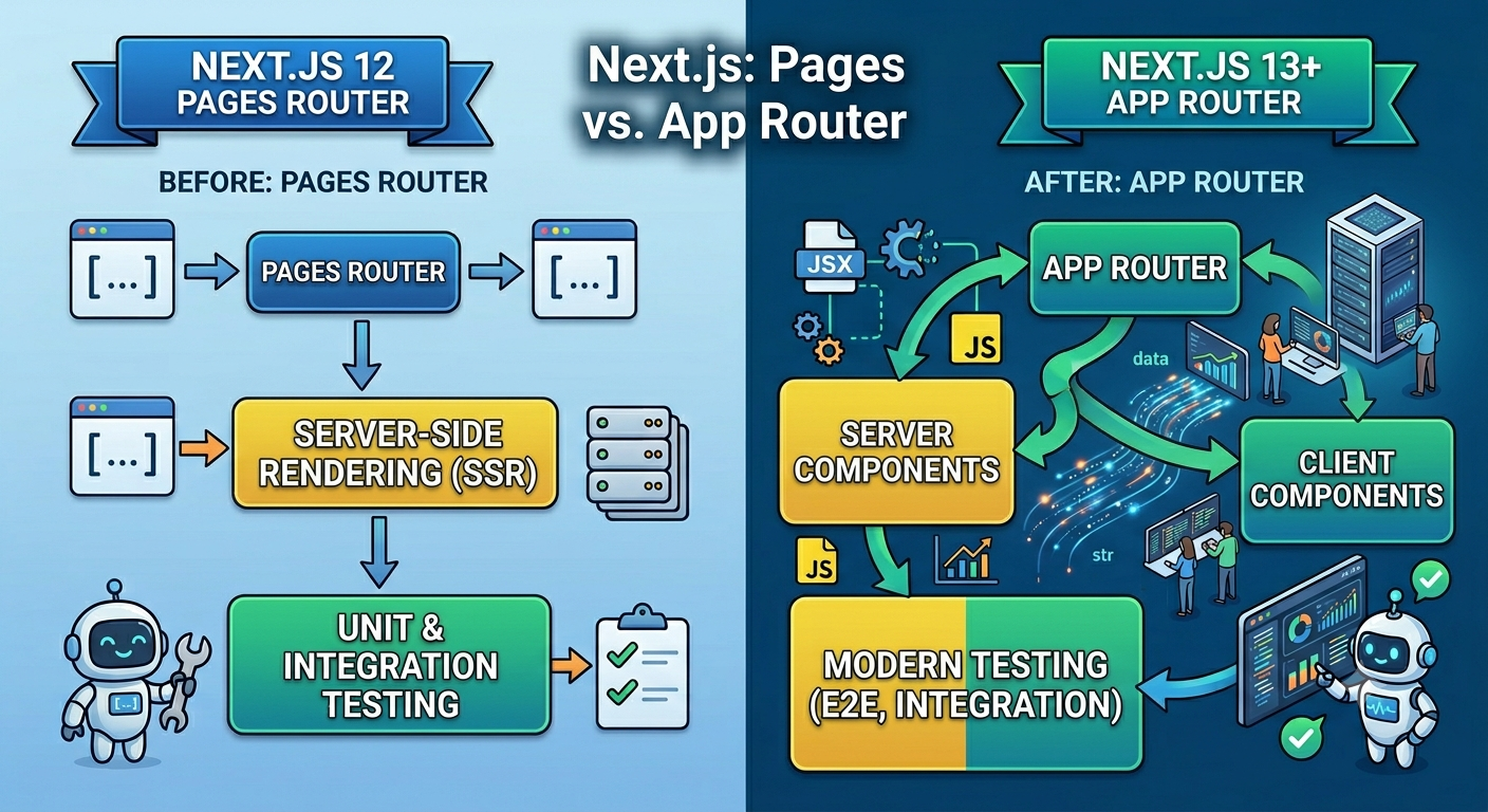 Testing Next.js After App Router Changes